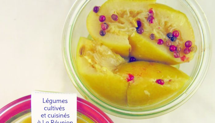 Citrons confits aux baies roses