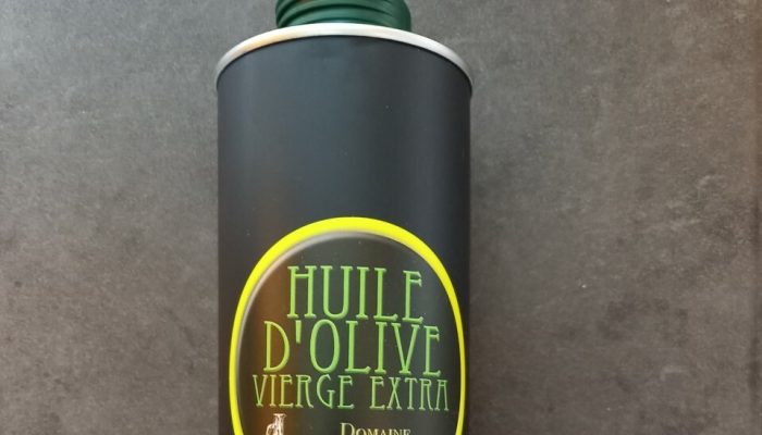 HUILE D'OLIVE VIERGE EXTRA DOMAINE LESSATINI - 0,5L