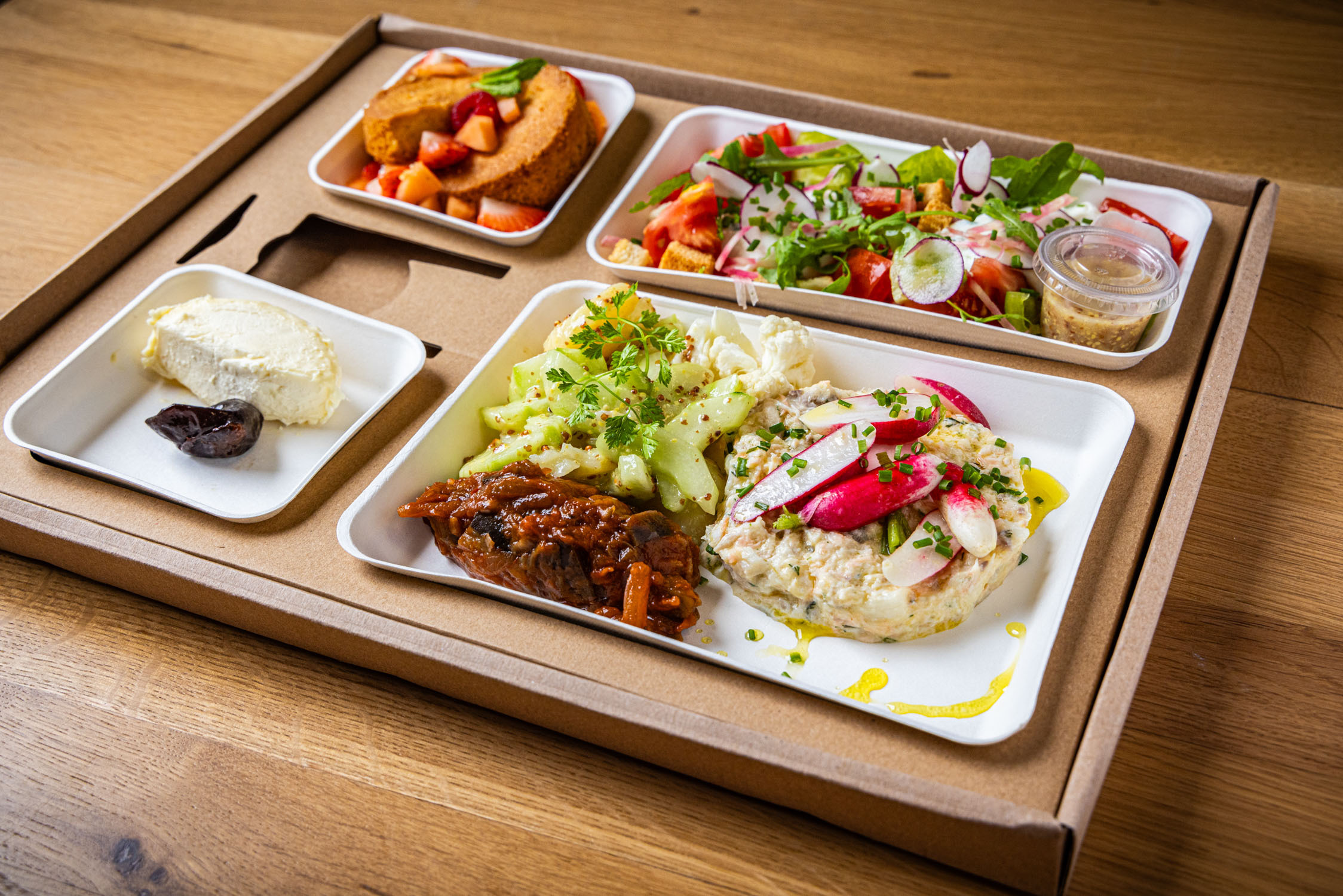 Plateau repas Biodégradable